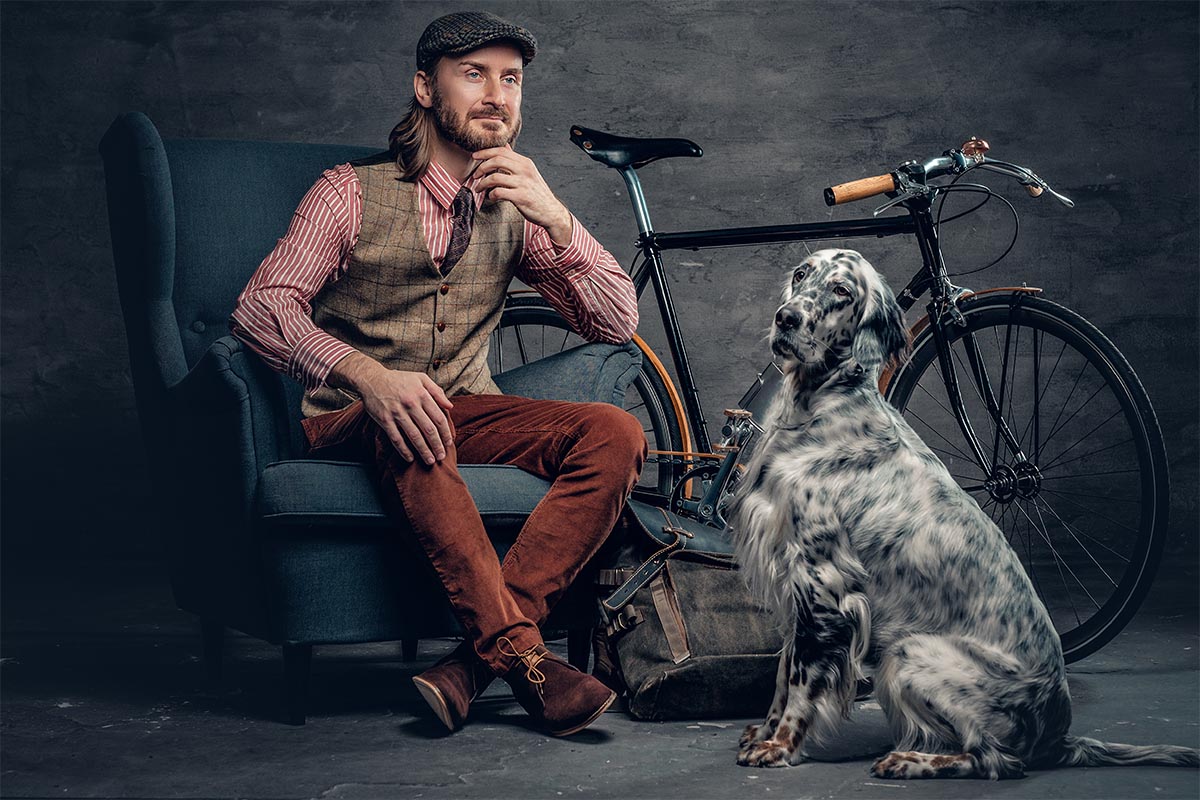 Tierfotografie- Hundefotografie - Mann mit seinen besten Freund dem Hund - Hundefotos mit dem Fotograf Mazelle